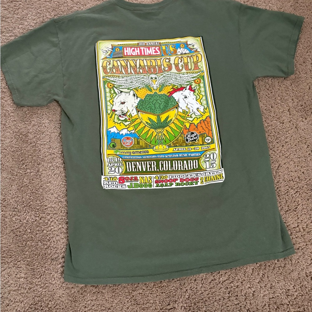 Green Graphic T-Shirt - Picture 2 of 2